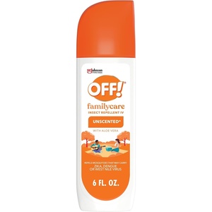 image:imageOFF Family Care Mosquito amp Tick Repellent Spritz Unscented Bug Spray with AloeVera 7 DEET 6 oz6 Fl Oz Pack of 1