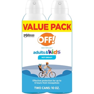image:imageOFF Insect Repellent Aerosol for Adults amp Kids FragranceFree Picaridin Bug Spray for Everyday DEETFree Protection from Mosquitoes and Ticks 5 oz  insectrepellants5 Ounce Pack of 2