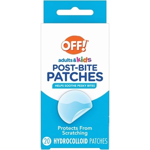 image:imageOFF PostBug Bite Patches for Adults amp Kids Camping Essentials Hydrocolloid Soothing Patches Latex Free 20 Count