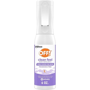 image:imageOff Clean Feel Insect Repellent Misting Spray FragranceFree Picaridin Bug Spray for Lasting DEETFree Protection from Mosquitoes and Ticks 6 oz Pack of 26 Ounce Pack of 1