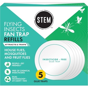 image:imageSTEM Flying Insect Fan Trap Glue Rell Pads 5 Count5 Count