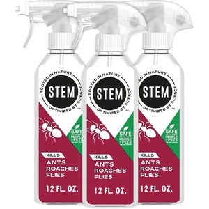 image:imageStem Kills Ants Roaches And Flies PlantBased Active Ingredient Bug Spray Botanical Insecticide For Indoor And Outdoor Use 12 fl oz Pack Of 112 Ounce Pack of 3