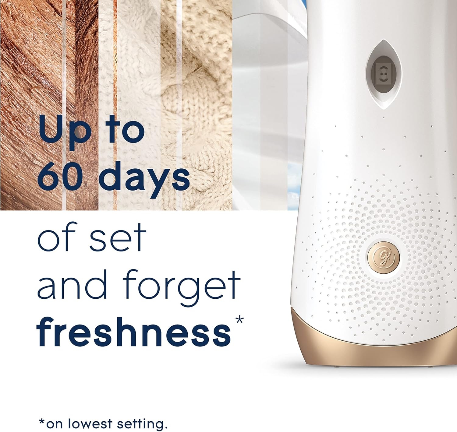 image:imageGlade Automatic Air Freshener Spray Holder For Home and Bathroom 1 Count