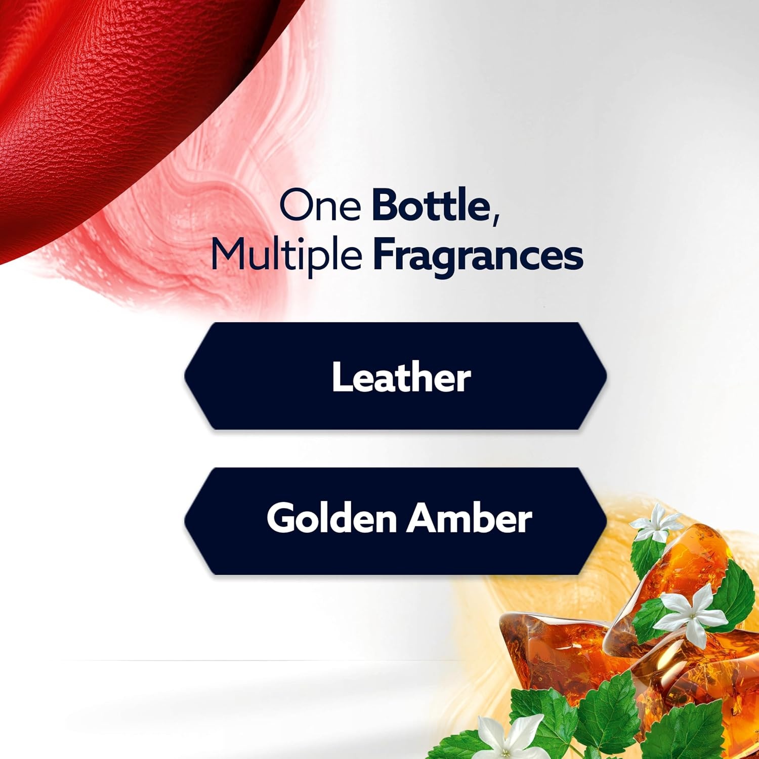 image:imageGlade PlugIns Refills with CustomScent Technology Eucalyptus amp Waterlily 5 RefillsLeather Golden Amber