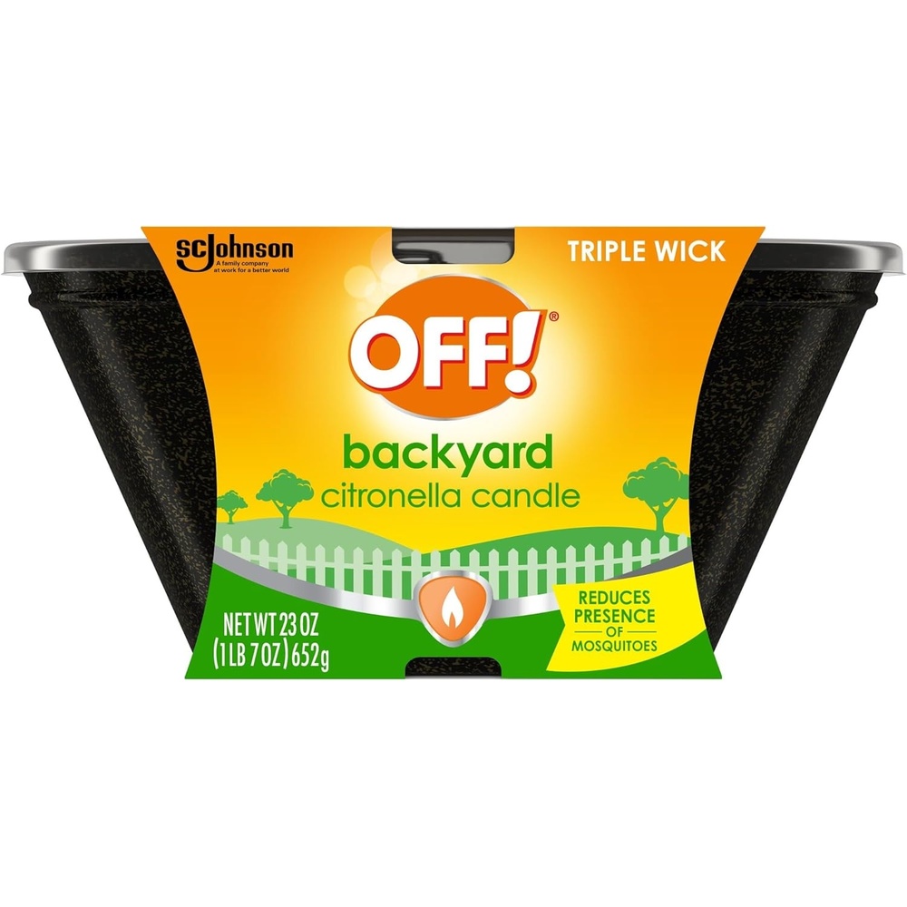 image:imageSC Johnson Off 3 Wick Citronella Bucket 23 oz Pack of 1