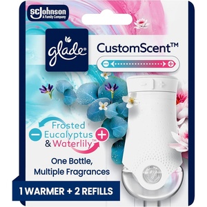 image:imageGlade PlugIns Refills with CustomScent Technology Eucalyptus amp Waterlily 5 RefillsEucalyptus  Waterlily
