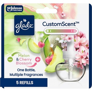 image:imageGlade PlugIns Refills with CustomScent Technology Eucalyptus amp Waterlily 5 RefillsMelon  Cherry Blossom