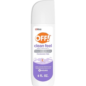 image:imageOFF Clean Feel Insect Repellent Spritz with 20 Picaridin Bug Spray with Long Lasting DEETFree Protection from Mosquitoes and Ticks Feels Good on Skin 4 oz  insectrepellants6 Fl Oz Pack of 1
