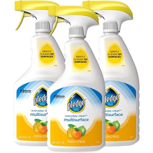 image:imagePledge pHBalanced Multisurface Cleaner Spray for Everyday Care Fresh Citrus Scent 25oz Pack of 325 Fl Oz Pack of 3