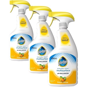 image:imagePledge pHBalanced Multisurface Cleaner Spray for Everyday Care Fresh Citrus Scent 25oz Pack of 325 Ounce Pack of 3