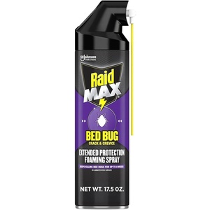 image:imageRaid MAX Bed Bug Crack amp Crevice Extended Protection Foaming Spray Kills Bed Bugs for up to 8 weeks on Laminated Woods and Surfaces 175 ozCrack  Crevice Foaming Spray