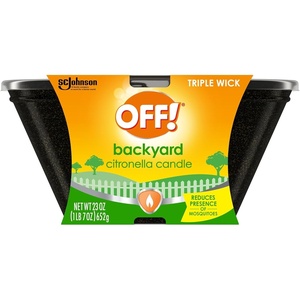 image:imageSC Johnson Off 3 Wick Citronella Bucket 23 oz Pack of 1