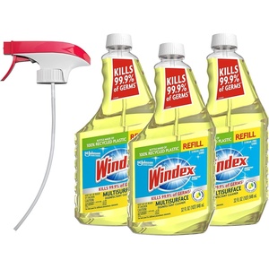 image:imageWindex Refill Multipurpose Disinfectant Cleaner Spray Bottle Made from 100 Recycled Plastic Surface Cleaning Spray Citrus Fresh Scent 2L 676 Fl OzRefill with Trigger